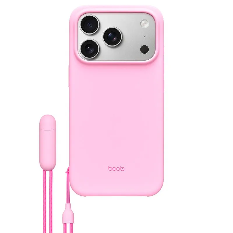 Capa para iPhone 17 Pro da Beats com Suporte, MagSafe e Controle da Câmera Quartzo-rosa - MGY84LL/A