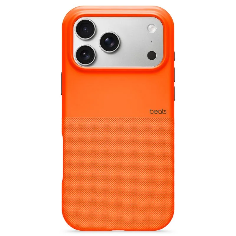 Capa Reforçada da Beats com MagSafe e Controle da Câmera para iPhone 17 Pro Max Laranja-Serra - MGJC4LL/A