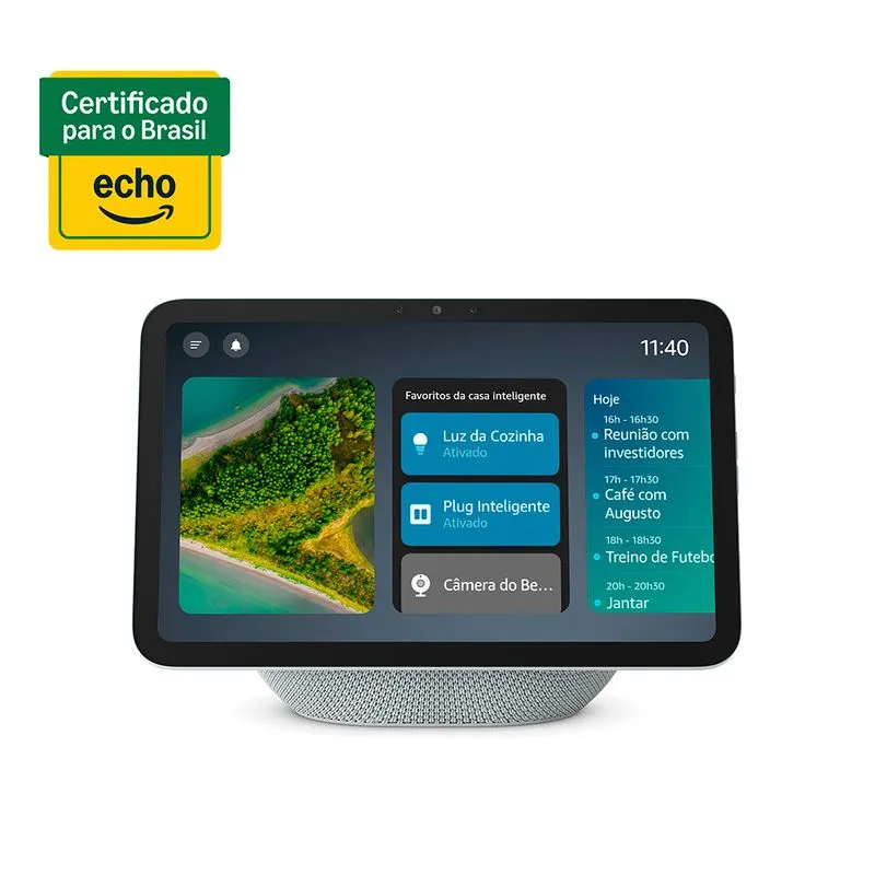 Echo Show 8 (4° Geração) Smart Display Tela de 8,7" HD com Alexa Amazon Branco