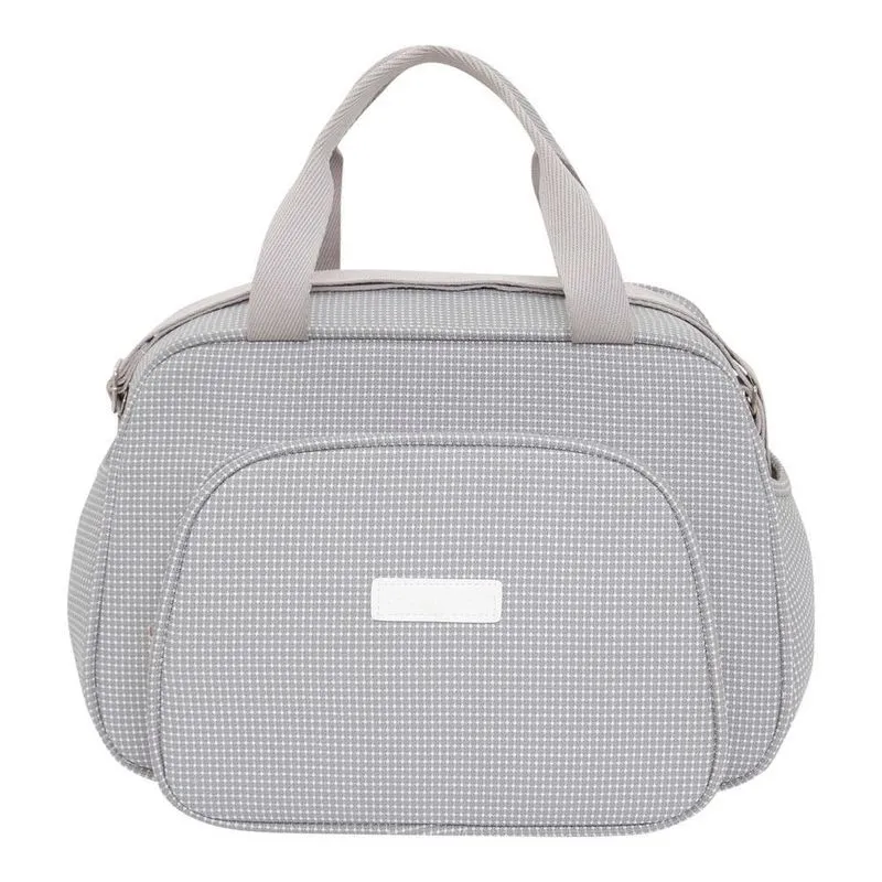 Bolsa Maternidade Média Pirulitando Sonho Cinza 622-cn