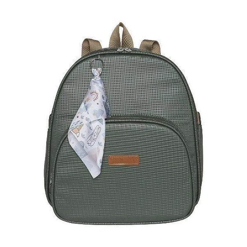 Mochila De Maternidade Pirulitando Baby Brotinho Verde Musgo