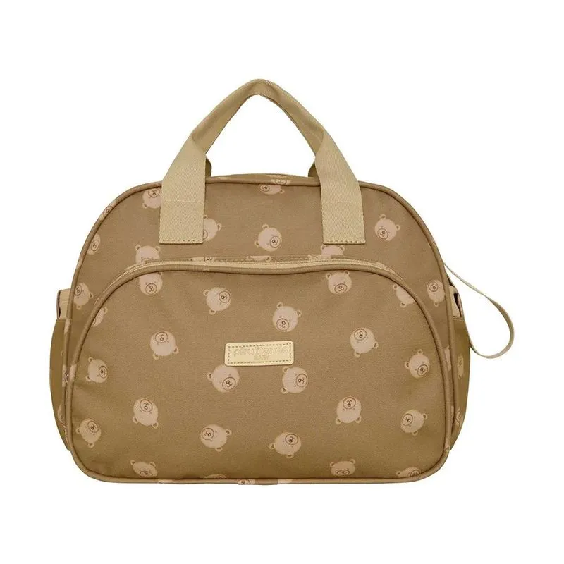 Bolsa De Maternidade Pirulitando Baby Grande Brincar Marrom