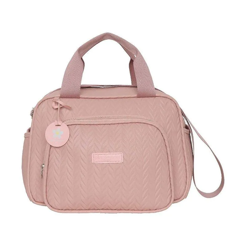 Bolsa De Maternidade Pirulitando Baby Média Refúgio Rose