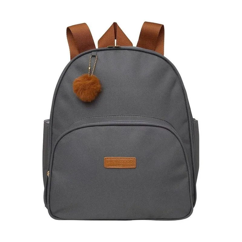 Mochila De Maternidade Pirulitando Baby Família Cinza