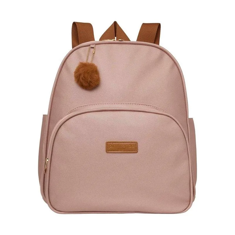 Mochila De Maternidade Pirulitando Baby Amor De Mãe Rose