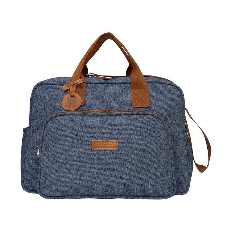 Bolsa De Maternidade Pirulitando Baby Grande Sentimento Azul