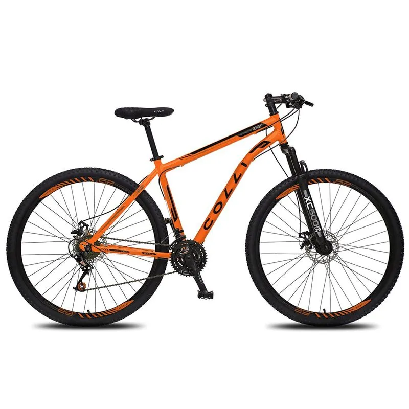 Bicicleta Athena A.29 Aco Crb T19 F.Disco 21v Laranja Neon - Colli