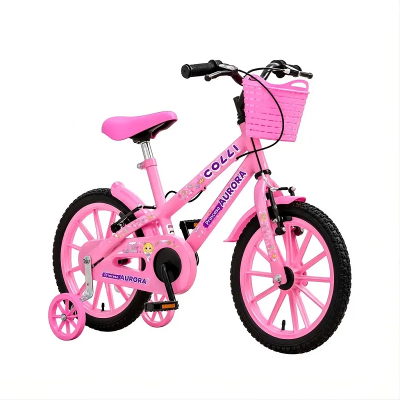 Bicicleta Aro 16 Aurora Rosa - Colli