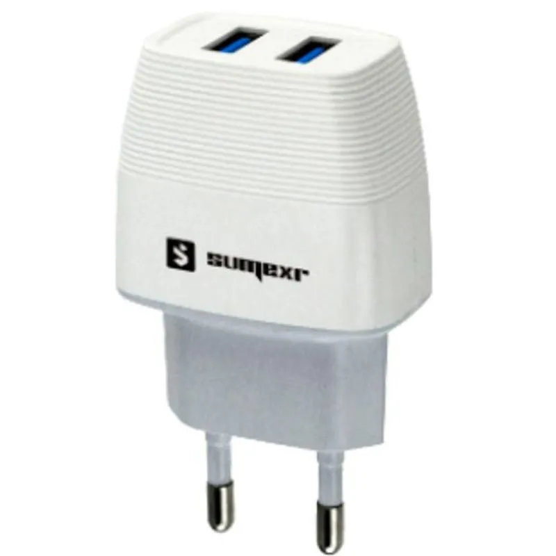 Base Carregadora Com 2 Usb 3.4a Sumexr Sx-f15