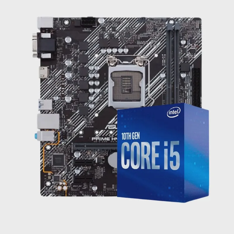 Kit Upgrade Intel i5 10400F / Placa Mãe Asus Prime H410M-E lga 1200 DDR4