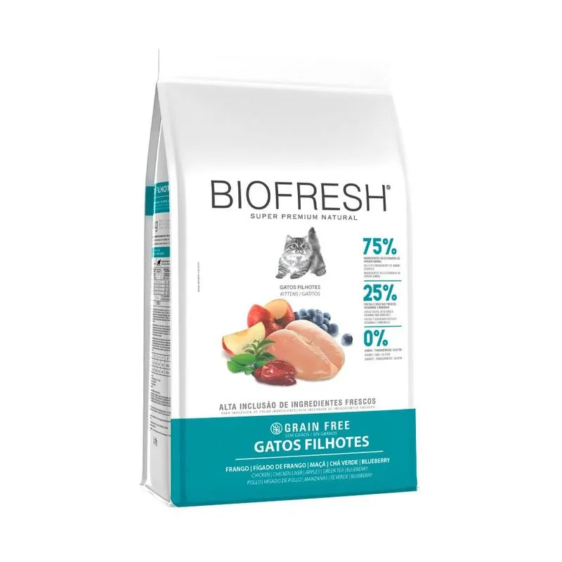 Ração Para Gato Filhote Biofresh Salmão 1,5kg (MP)