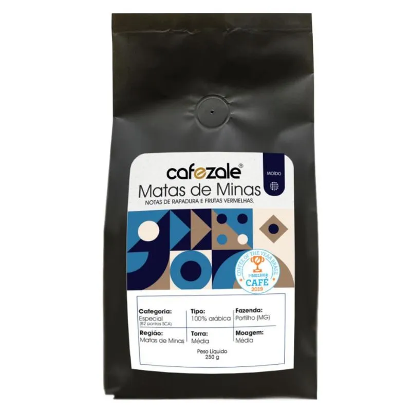 Café Moído, Premiado, Cafezale, Matas De Minas, 250g