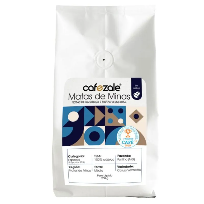 Café Em Grão, Premiado, Cafezale, Matas De Minas, 250g