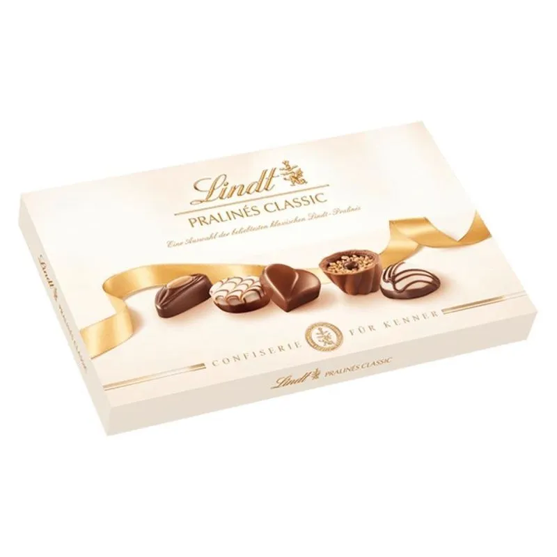 Chocolate Pralinés, Lindt, Caixa De Bombom De 125g