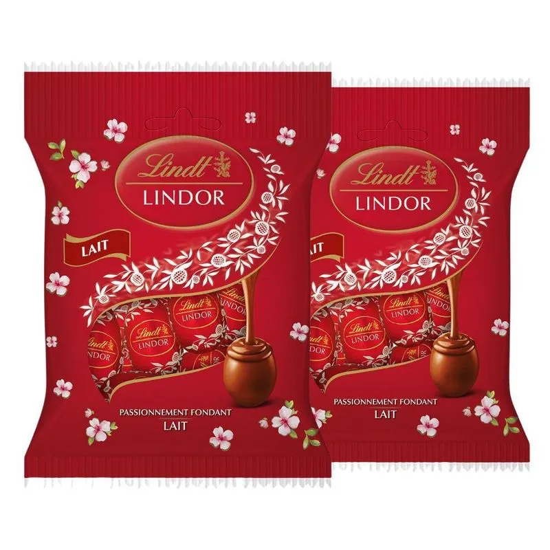 Mini Ovos De Páscoa, Chocolate, 2 Pacotes 70g, Lindt Lindor