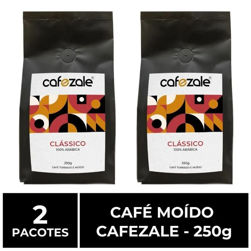 Café Cafezale, Moído, 2 Pacotes De 250g