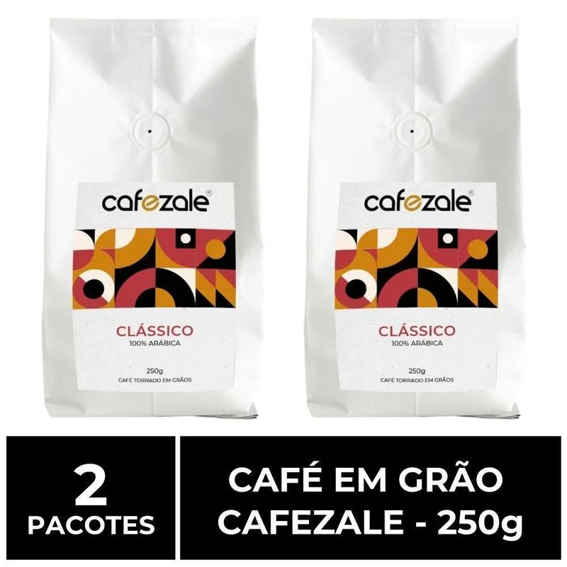 Café Cafezale, Em Grão, 2 Pacotes De 250g
