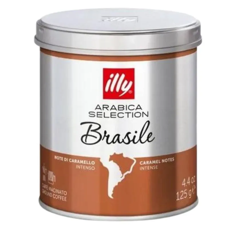 Café Moído, Brasil, Illy Selection, Lata 125g