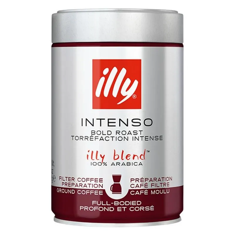 Café Moído, Intenso, Illy, Lata 250g