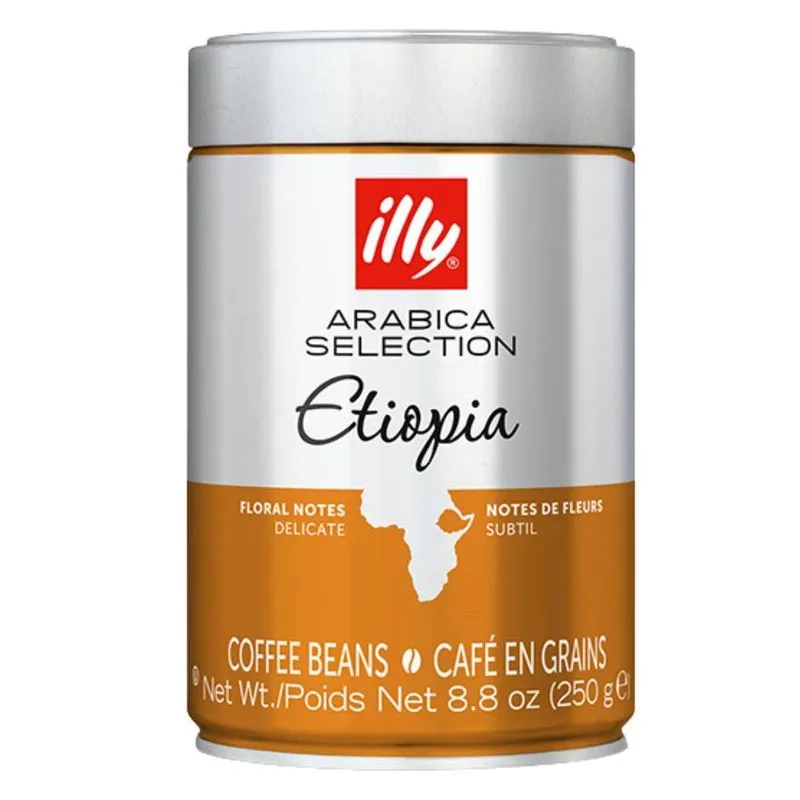 Café Em Grão, Etiopia, Illy Selection, Lata 250g
