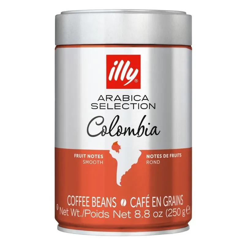 Café Em Grão, Colombia, Illy Selection, Lata 250g