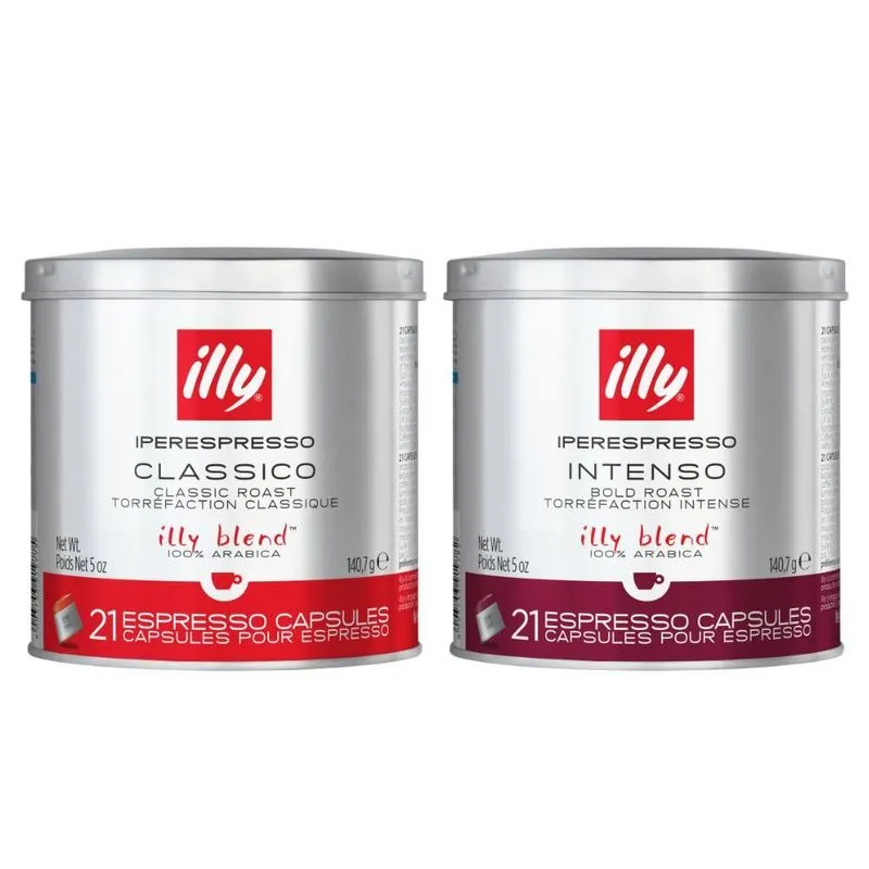 42 Cápsulas Illy, Café Illy Blend, Iperespresso