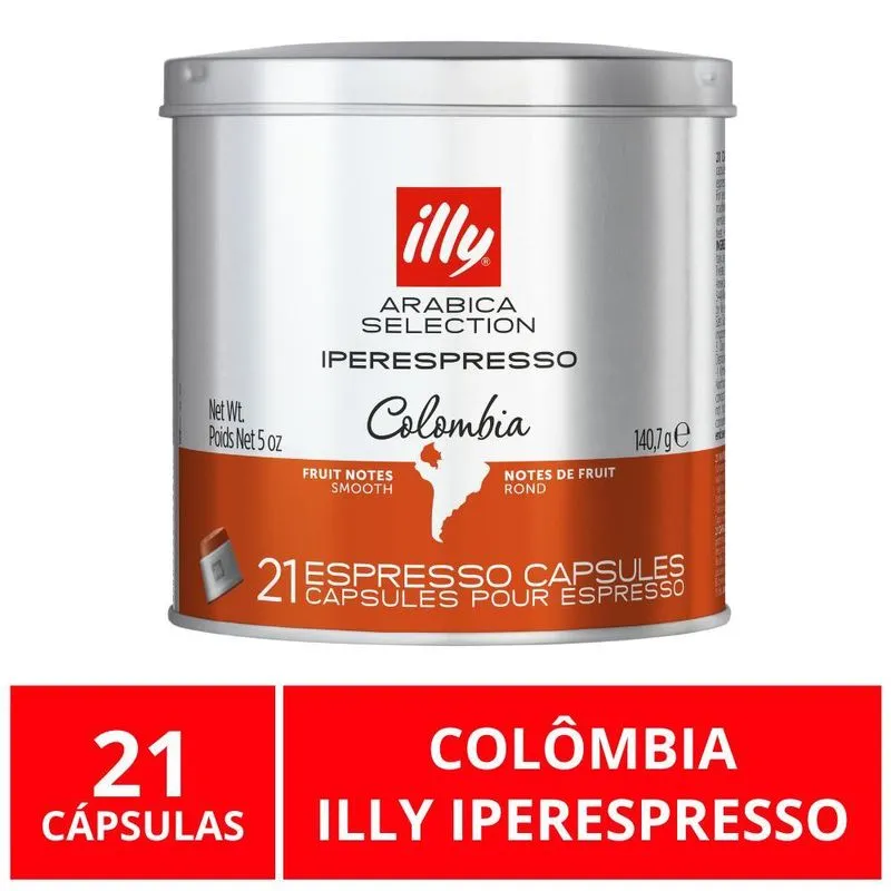 21 Cápsulas, Café Selection Illy Iperespresso, Colombia