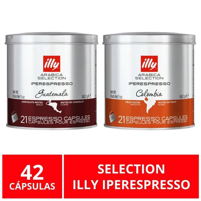 42 Cápsulas Café Selection Illy Iperespresso