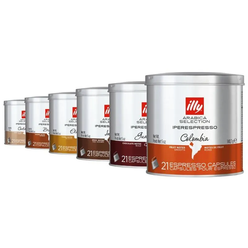 126 Cápsulas, Café Selection Illy Iperespresso