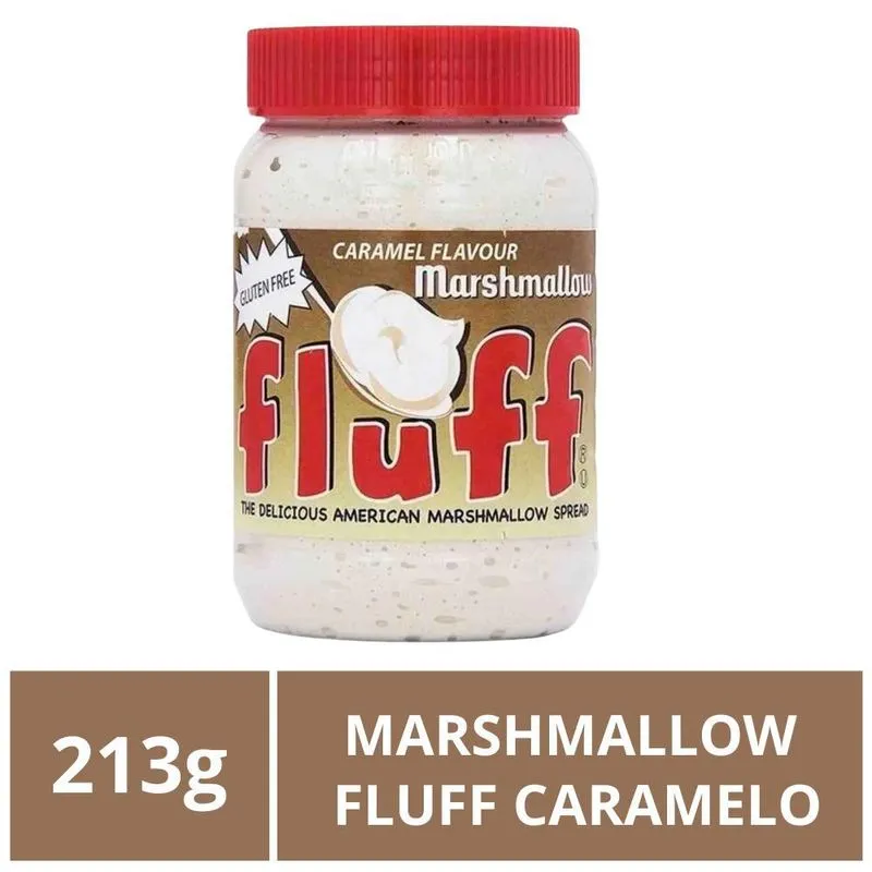 Marshmallow Fluff Americano , Caramelo, Pote 213g