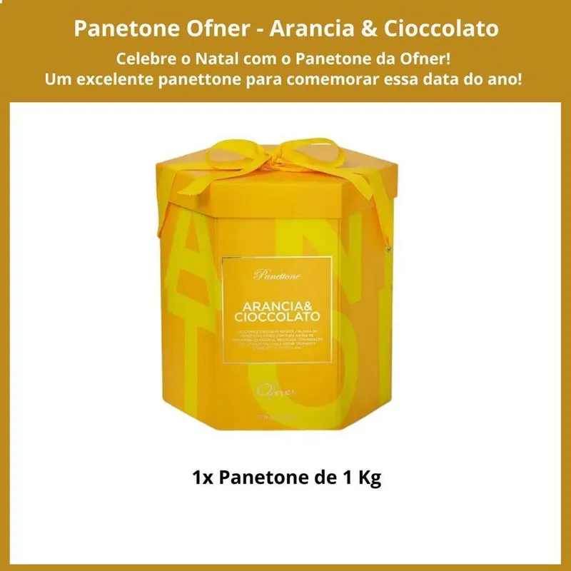 Panetone Ofner, Panettone 1kg, Arancia &amp; Cioccolato