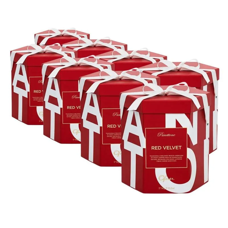 8 Panetone Ofner, Panettone 1kg, Red Velvet