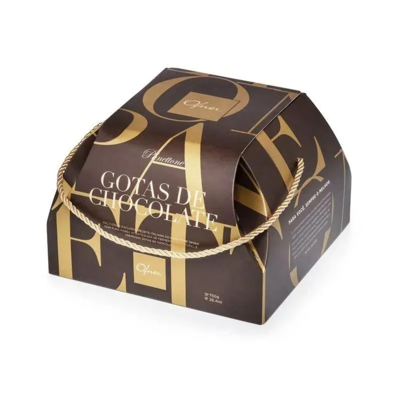 Panetone Ofner Gotas De Chocolate, Panettone 750g Premium