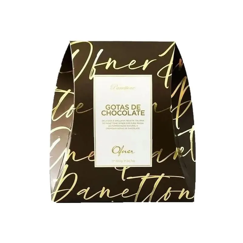 Panetone Ofner 700g Gotas De Chocolate, Panettone