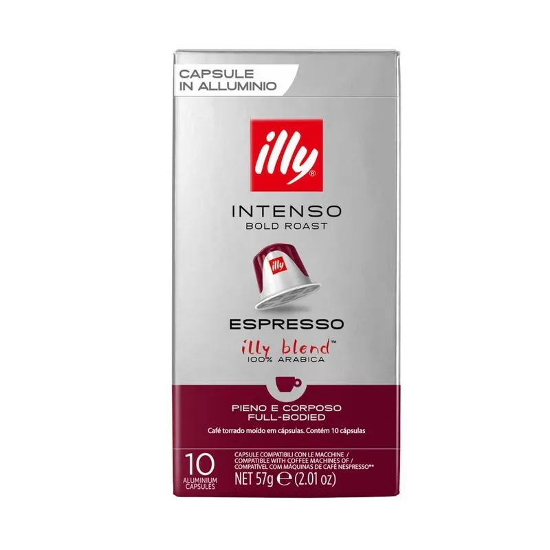 Cápsulas Para Nespresso, Intenso, Café Italiano Illy
