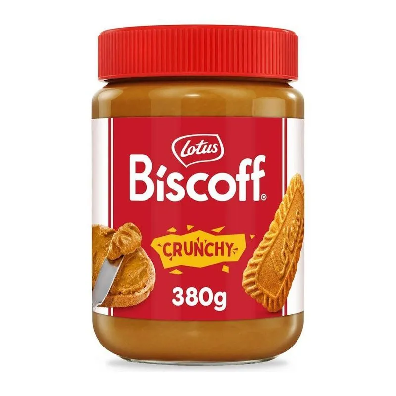 Pasta Belga Biscoito Lotus Biscoff Crunchy Kit 10 Potes 400g