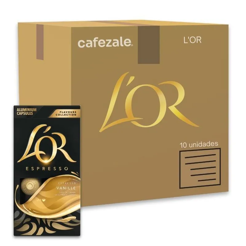 Café Cápsulas Lor Nespresso Vanille Kit Com 100 Cápsulas