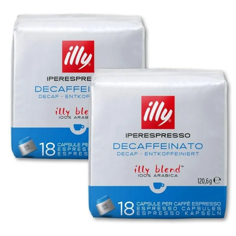 36 Cápsulas Café Illy Descafeinado Espresso Iperespresso