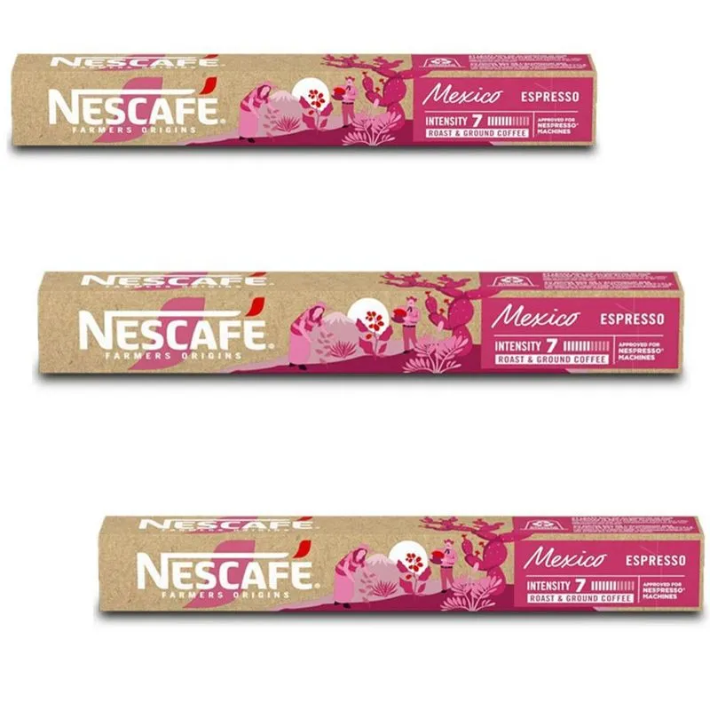 30 Cápsulas Nescafé Farmers Origins México