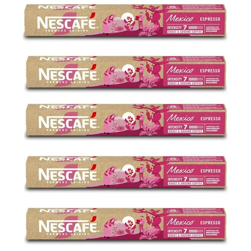 50 Cápsulas Nescafé Farmers Origins México