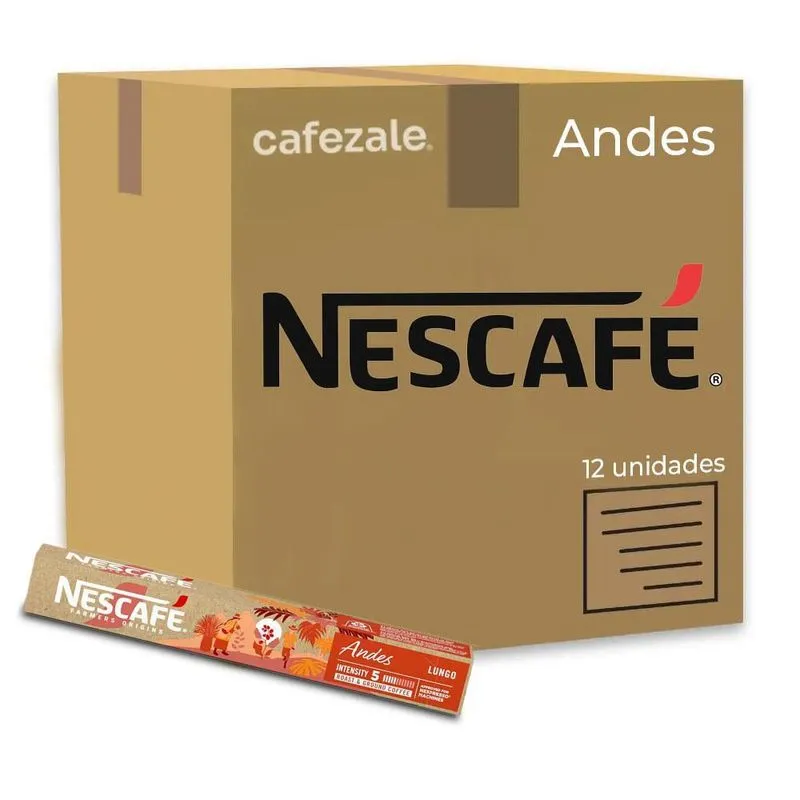 120 Cápsulas Nescafé Farmers Origins Andes