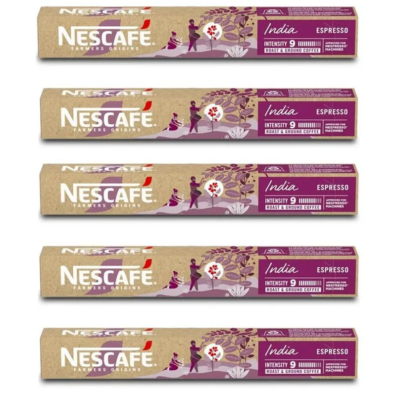 50 Cápsulas De Nescafé Farmers Origins India