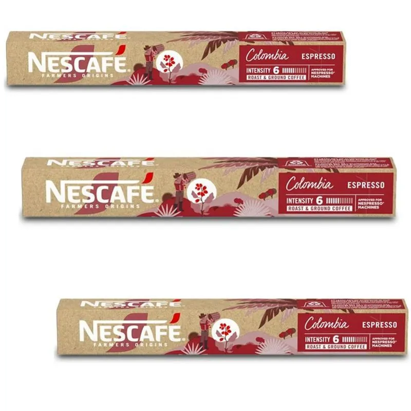 30 Cápsulas Nescafé Farmers Origins Colombia