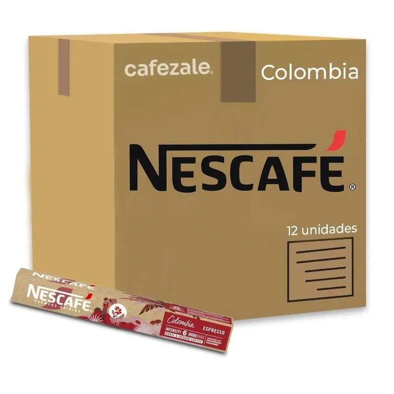120 Cápsulas Nescafé Farmers Origins Colombia