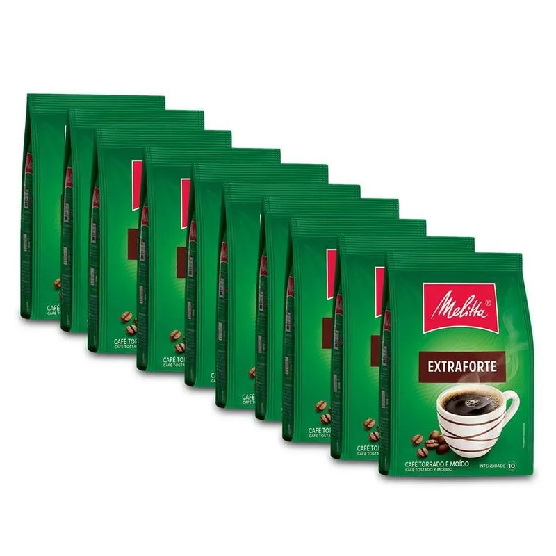 Café Moído Extraforte Melitta Kit 10 Pacotes De 500g