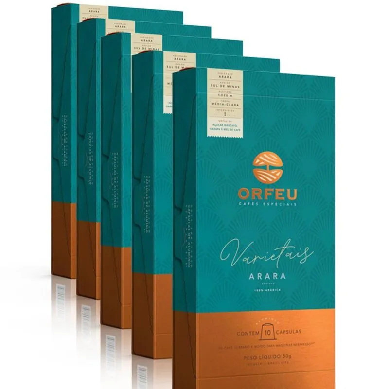50 Cápsulas Café Nespresso Orfeu Arara