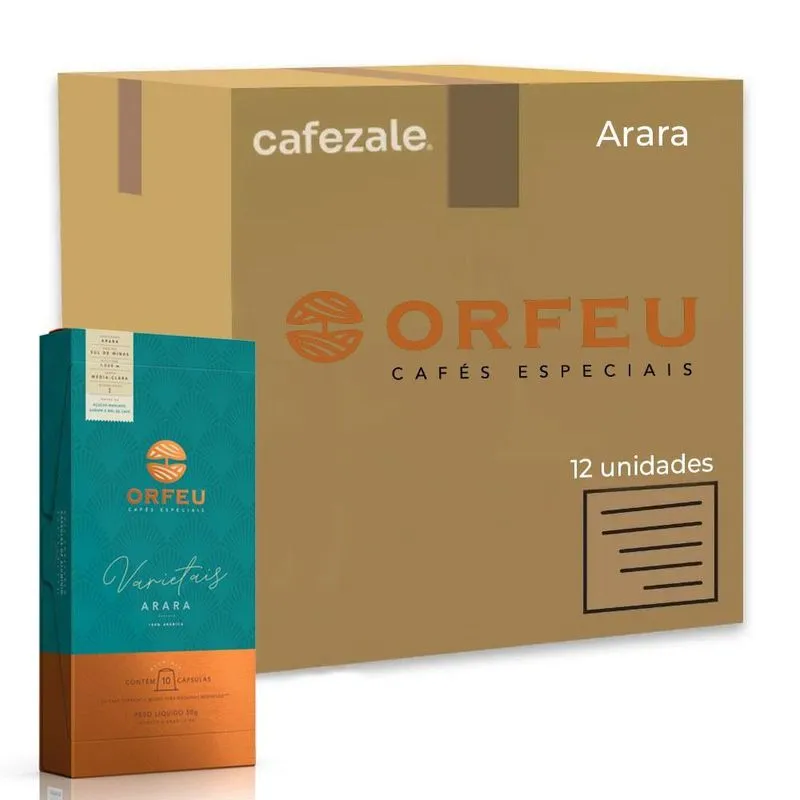 160 Cápsulas Café Nespresso Orfeu Arara