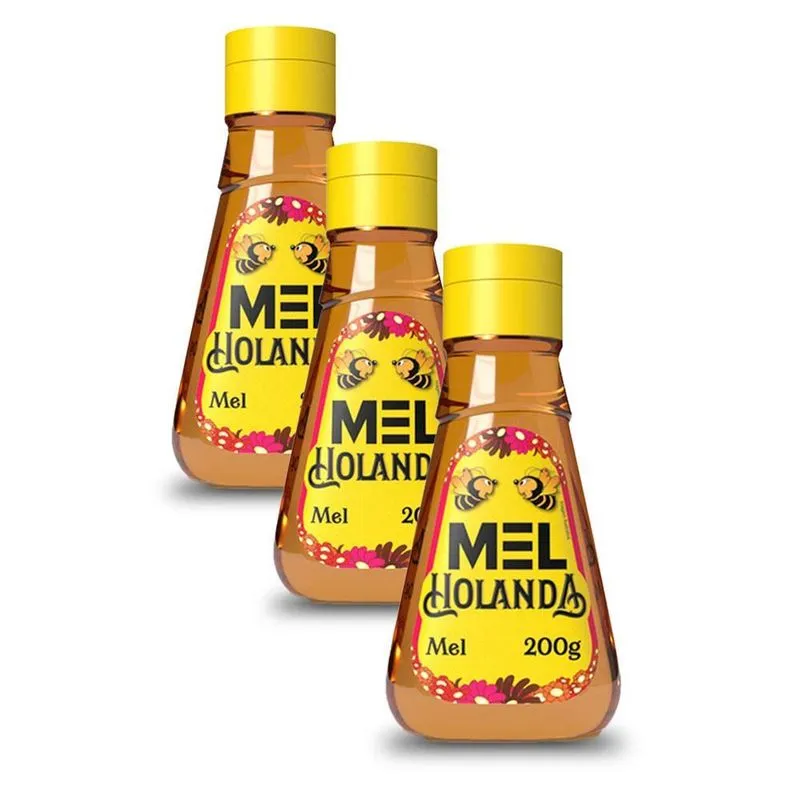 Mel Holanda Baldoni Kit 3 Bisnagas De 200g