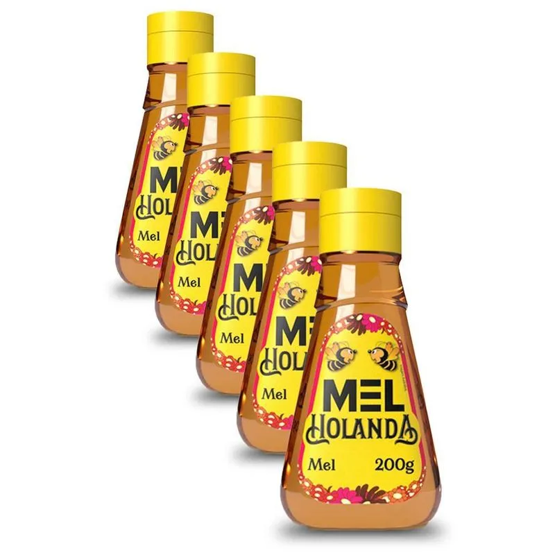 Mel Holanda Baldoni Kit 5 Bisnagas De 200g