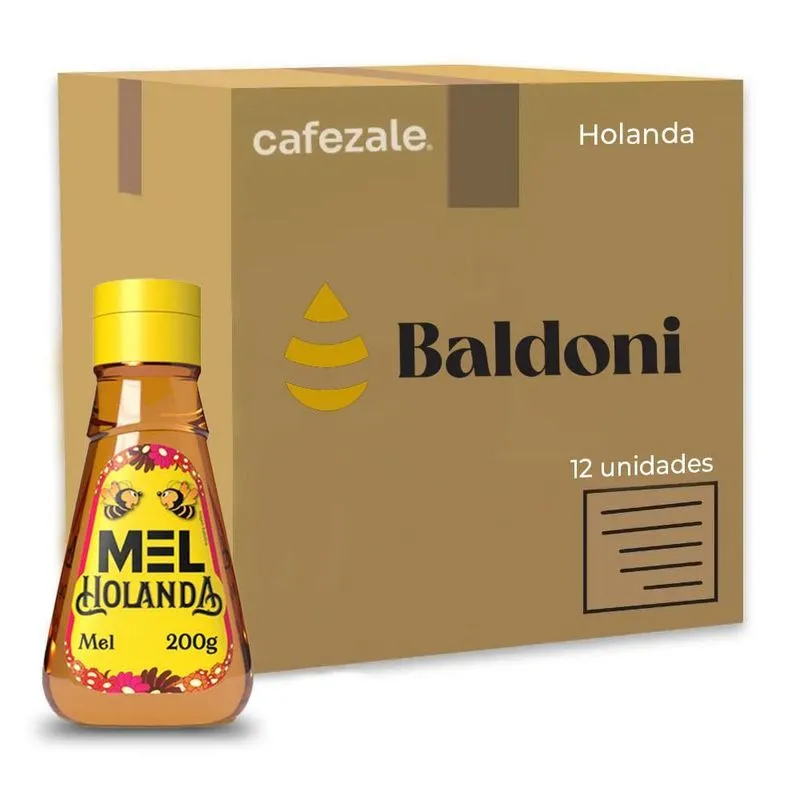 Mel Holanda Baldoni Kit 12 Bisnagas De 200g